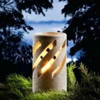 Подсвечник из камня Туликиви Jätkänkynttilä