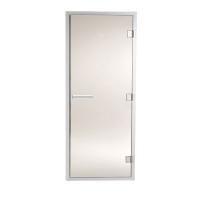 Дверь для хаммам Tylo 60G (белый профиль, бронза)