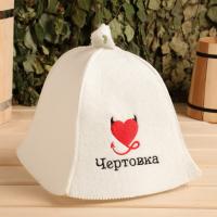 Шапка "Чертовка" для бани