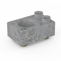 Подставка охлаждающая c 2 мя стопками, из талькохлорита Sawo R-205