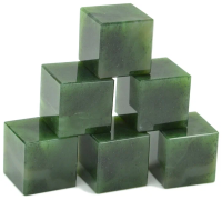 Talkberg Нефритовый кубик 8х8х8см (полированный)