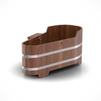 Ванна Бентвуд лиственница мореная