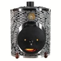 Дровяная печь IKI Original Plus со стальной дверцей "смайл"