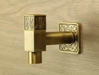 Бронзовый кран Керамия SM-52 для бани и хамама