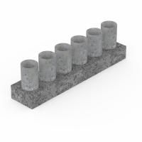 Подставка охлаждающая с 6 стопками, из талькохлорита Sawo R-301