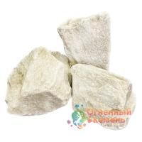 Камни для печей Огненный камень Кварцит обвалованный 20 кг, коробка