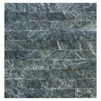 Плитка Гефест Рваный камень Змеевик 200x40x20