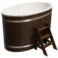 Купель Composit Овальная 0,68х1,30 H=1,1м термоясень