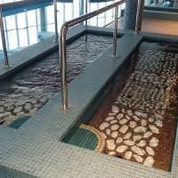 Аэромассажная система на 4 ванночки с двухкнопочной панелью для дорожки Кнейпа