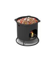 Печь под казан Везувий малая малая 6-8 л.