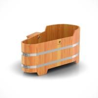 Ванна Бентвуд лиственница натуральная