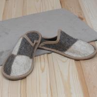 Тапочки закрытые "Домино" унисекс для бани