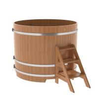 Купель круглая BentWood дуб натуральный 1500х1200 мм