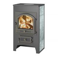 Печь-камин Везувий ПК-02 (205) с плитой талькохлорит (200 м3)