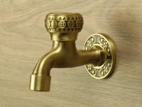 Бронзовый кран Керамия SM-16 для бани и хамама