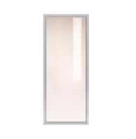 Стеклянная секция для хаммам TyloHelo 2020x398 белый профиль (бронза)