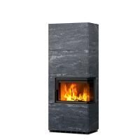 Дровяной камин конвекционный JOKKA Туликиви Nobile, 1840мм, верхнее подключение