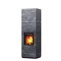 Дровяной камин конвекционный KAMMI Туликиви Nobile, 1900мм, заднее верхнее