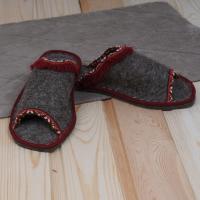 Тапочки открытые "Классика" женские для бани