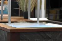 Купель MSK прямоугольная из нержавеющей стали 316L - 8 м³