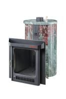 Дровяная печь Ферингер Малютка змеевик+россо леванте