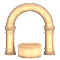 Арка мраморная Talc АМ220 с подсветкой
