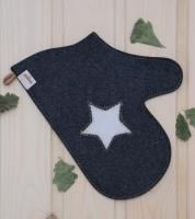 Рукавица "Звезда" для бани