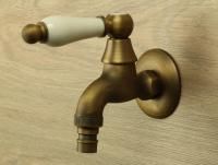 Бронзовый кран Керамия SM-50 для бани и хамама