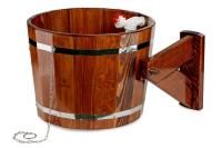 Обливное устройство из лиственницы 10л темное