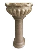 Курна из травертина пристенная Steam&Water №35