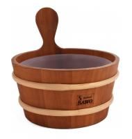 Кадушка деревянная Sawo 330-d (3 литра с пластиковой вставкой)