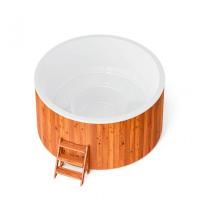 Круглая купель POLARSPA COMFORT 220 COLD термобереза светлая