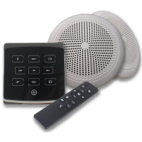 Комплект влагостойкой акустики Steam&Water 2-Black Standart Eco