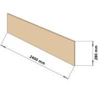 Панель обшивки Cariitti TAIVE KOIVU (2400х280х10 мм)