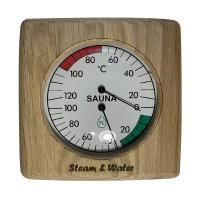 Термогигрометр совмещенный Steam&Water ВиТ-01 (Дуб)