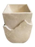 Курна из травертина островная Steam&Water №38