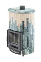 Дровяная печь Ферингер Уют-25 змеевик+окаменевшее дерево