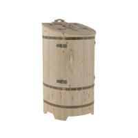 Кедровая бочка со скосом Бентвуд Стандарт цвет: натуральный, цвет фурнитуры: 064