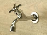 Хромированный кран Керамия SM-45 для бани и хамама