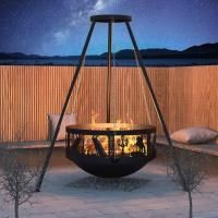 Костровая чаша чугунная Везувий Fantastic Антик Ø 700