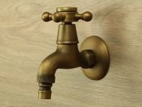Бронзовый кран Керамия SM-51 для бани и хамама